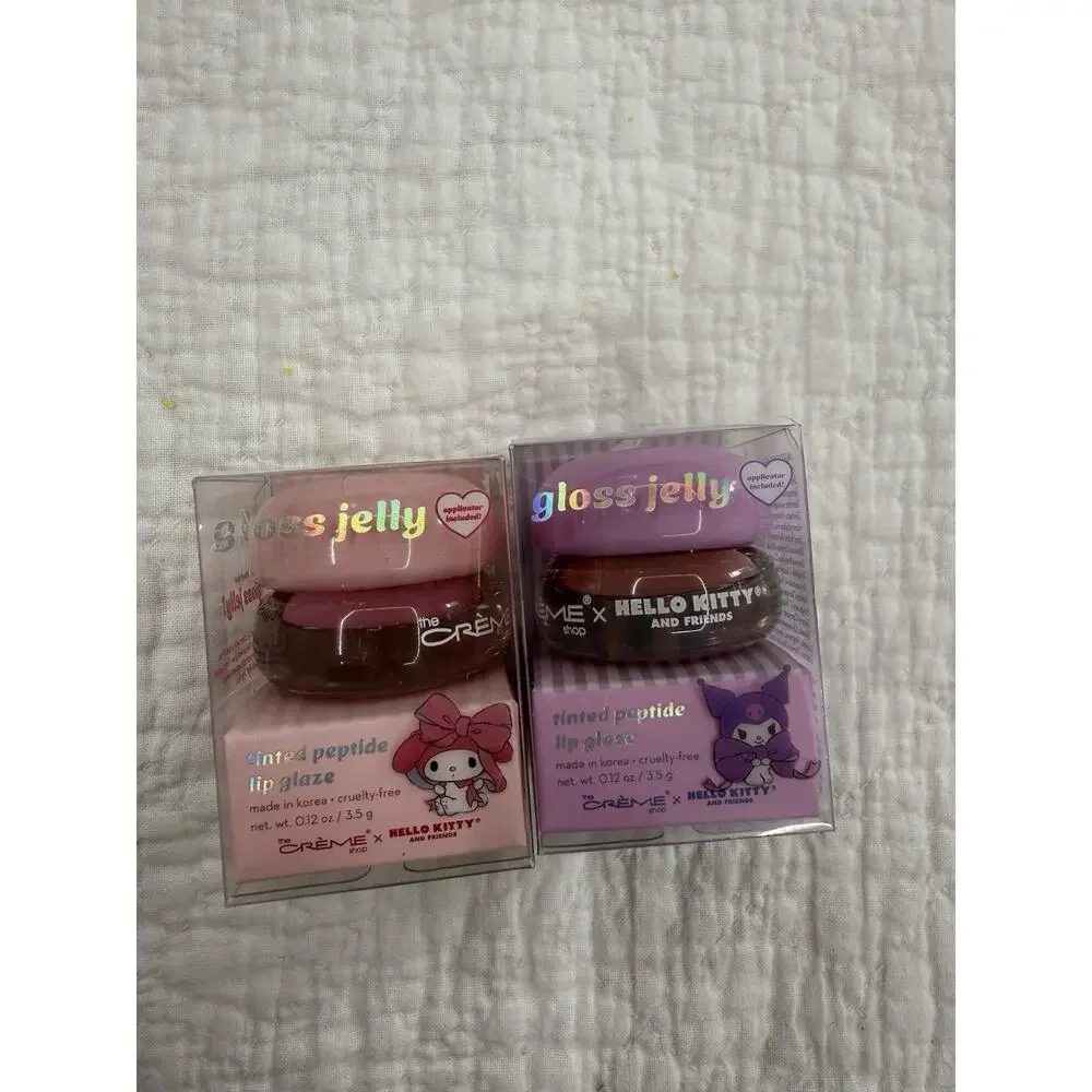 the Crème Shop Hello Kitty & Friends Full Size Masks & Lip Gloss lot of 12